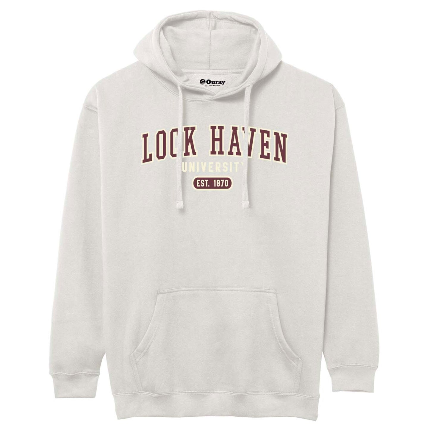 Embroidered Twill Hoodie