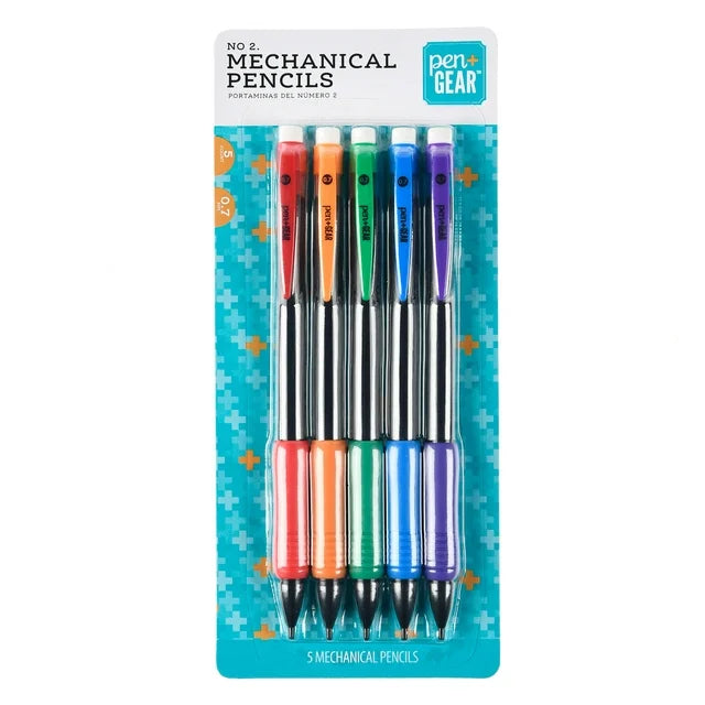 Mechanical Pencils No.2 5-Pack
