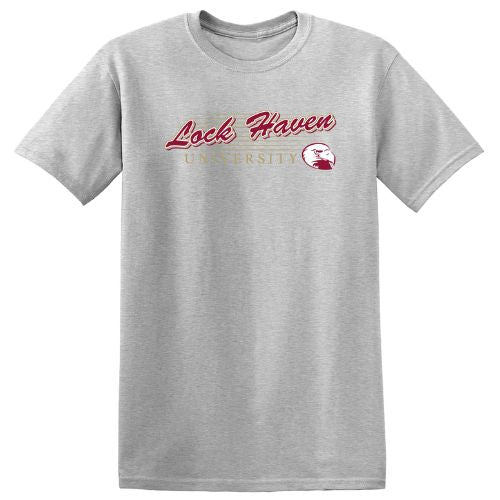 LHU Eagle Head Line Design T-Shirt