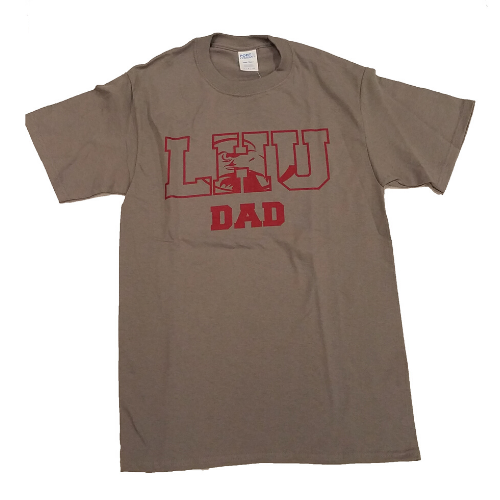 LHU Dad 1-Color Short Sleeve T-Shirt