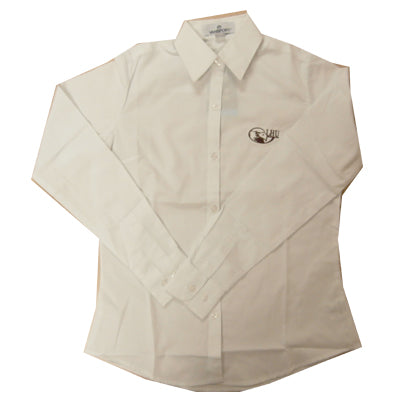 Ladies Full Button Dress Shirt