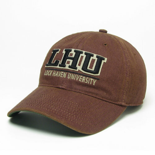 LHU Old Fashion Solid Burgundy Hat