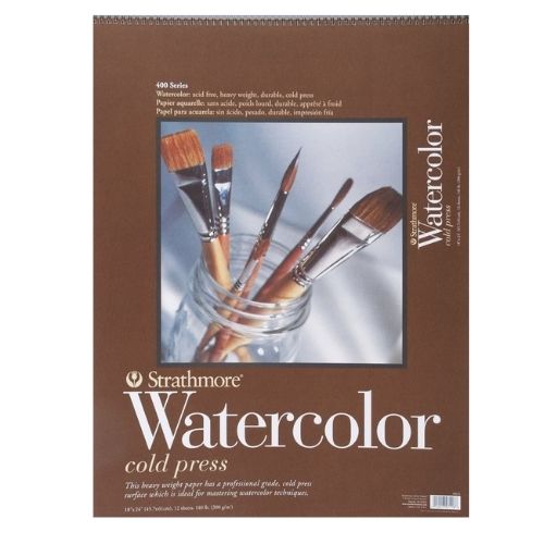 18" x 24" Strathmore Watercolor Pad