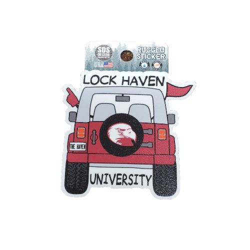 LHU Jeep Sticker