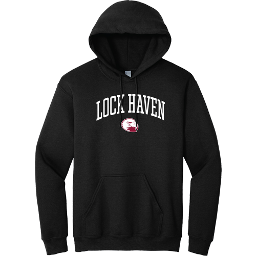 Lock Haven Eagle Head Hoodie