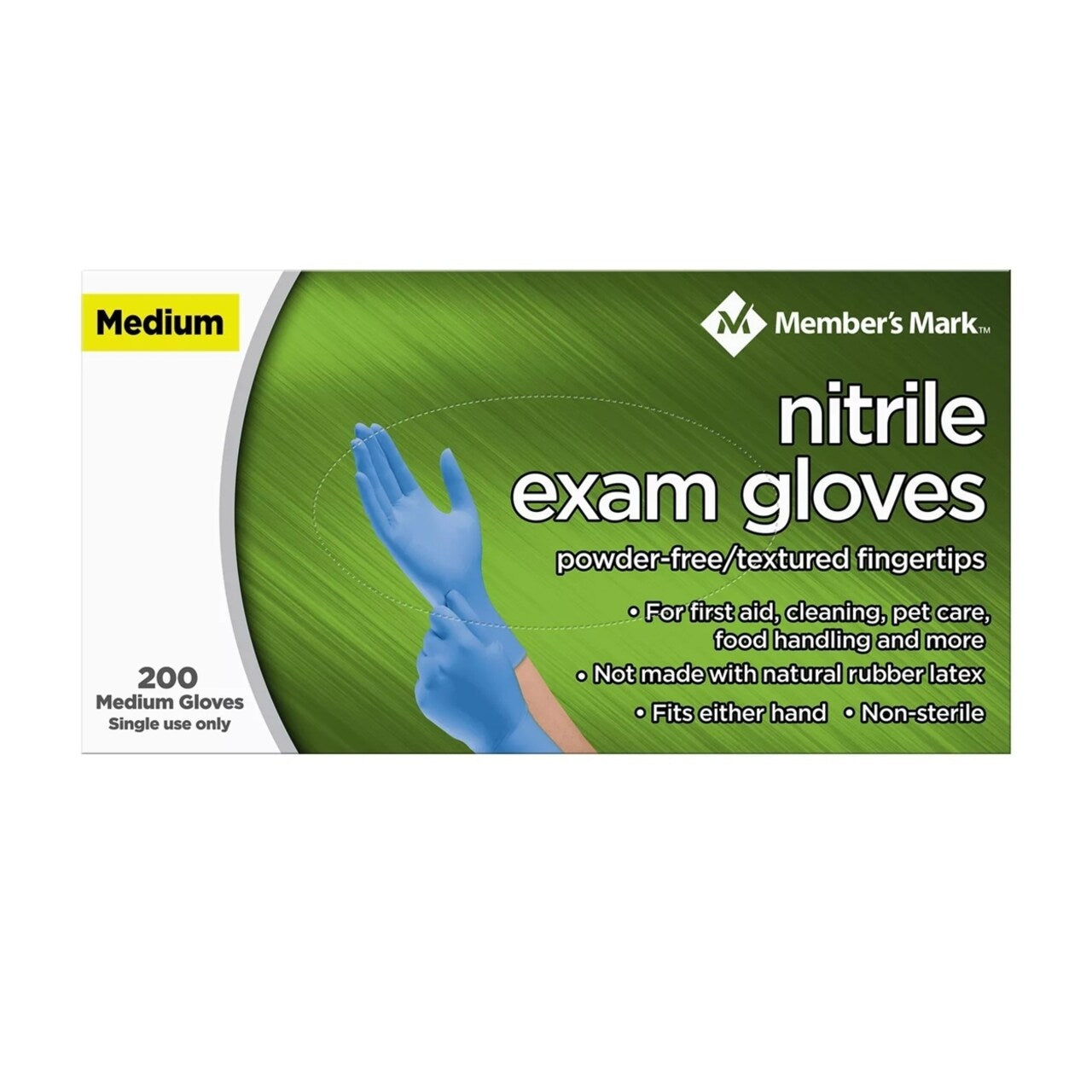 Medium Nitrile Exam Gloves
