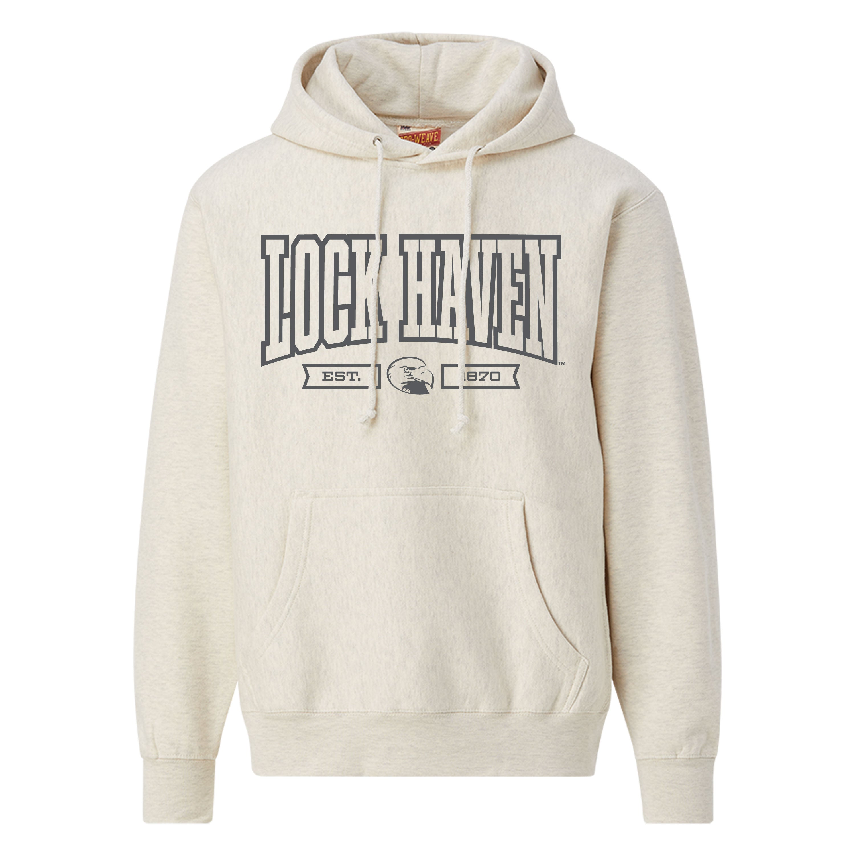 Pro Weave Hooded Sweatshirt Lock Haven University Store