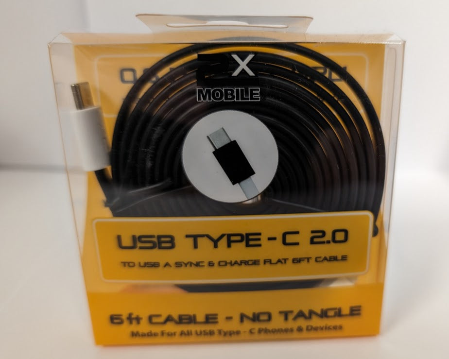 6ft USB-C to USB-A Cable