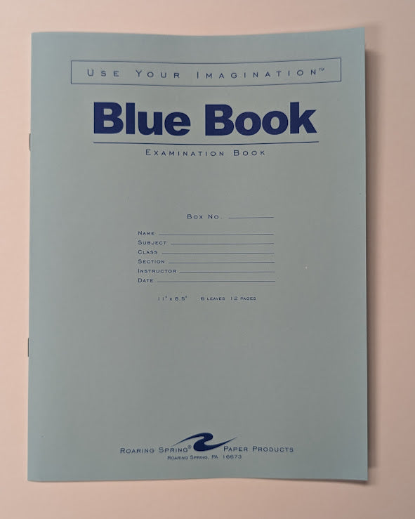 Large Blue Book