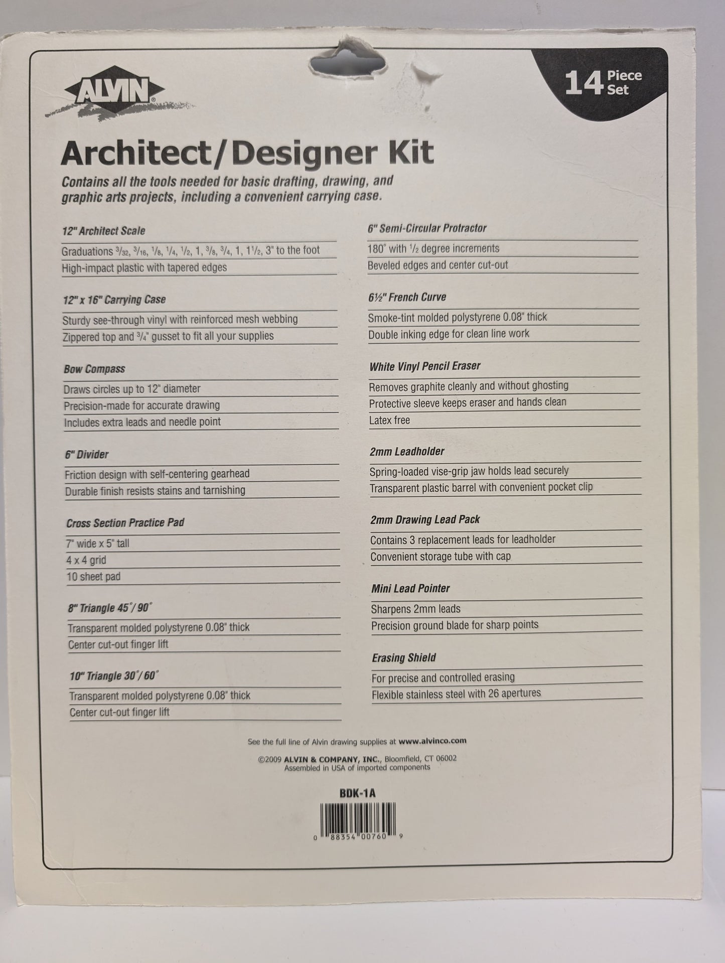 14-Piece Architect/Designer Kit