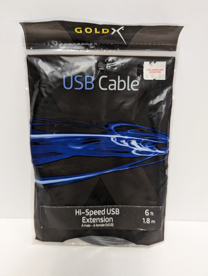6ft USB A Male to Female Extension Cable