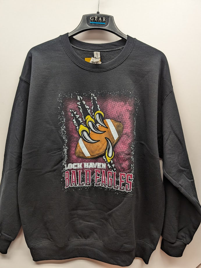 Football in Talons Crew Sweatshirt