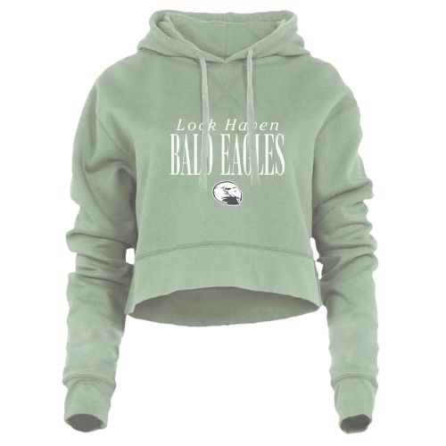 Ladies Cropped Hooded Sweatshirt