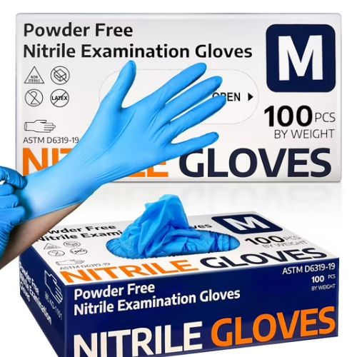 100pk Nitrile Exam Gloves