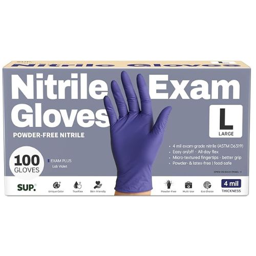 100 Count Nitrile Gloves