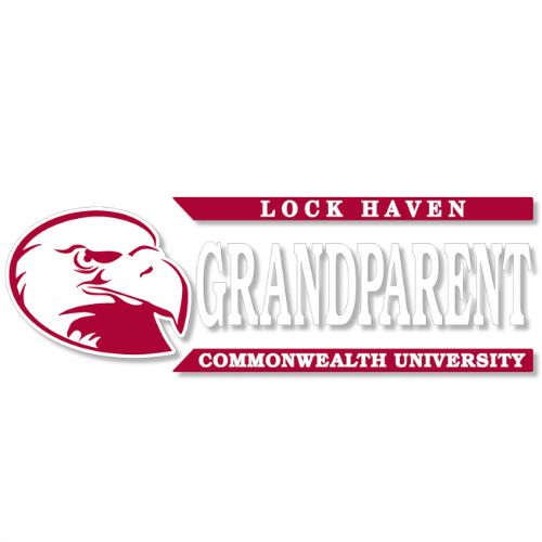 Lock Haven Commonwealth University Grandparent Decal