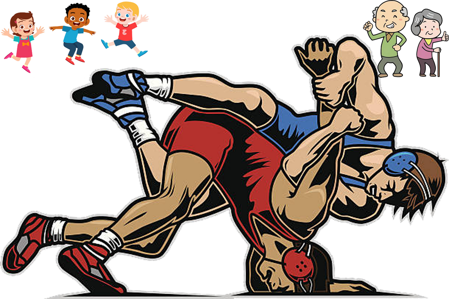 AG Men's Wrestling | K-12 & Senior Admission