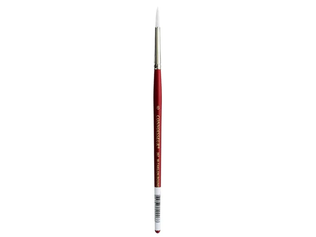 #5 White Taklon Brush