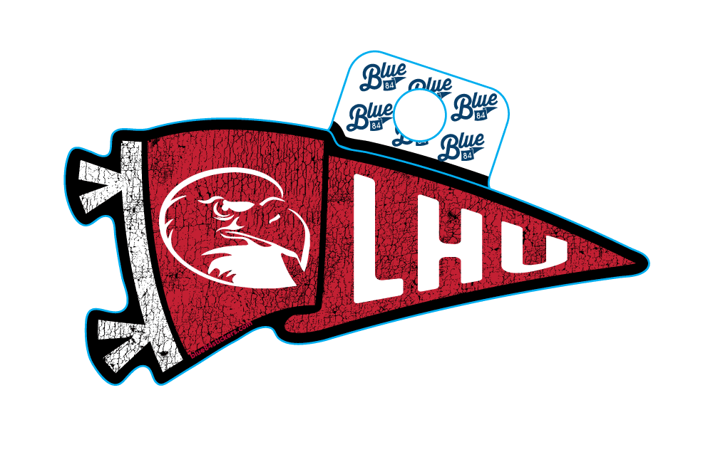 LHU Eagle Head Sticker