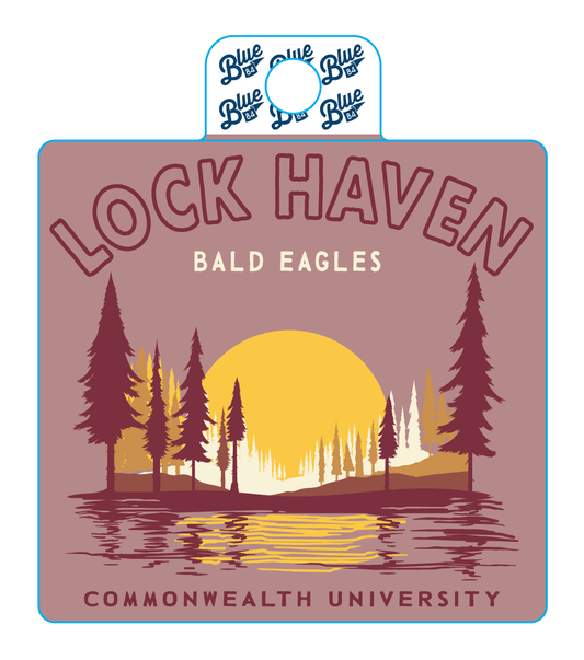 Lock Haven Commonwealth University Sticker