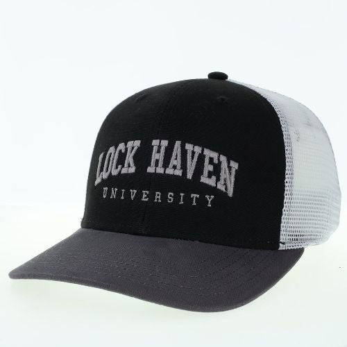 LHU Mid-Pro Trucker Hat Black/Dark Grey/Silver