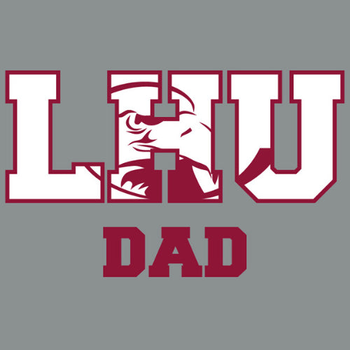 LHU Dad 2-Color Short Sleeve T-Shirt