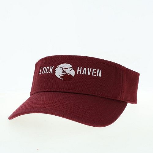 Lock Haven Eagle Head Visor