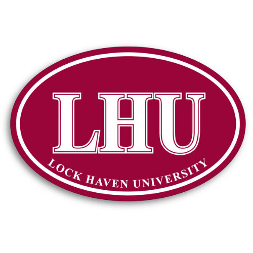 LHU Oval Magnet