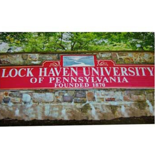 Lock Haven University Founded Post Card