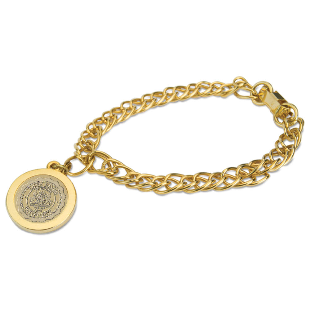 Gold Plated LHU Seal Bracelet