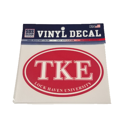 TKE Oval Decal