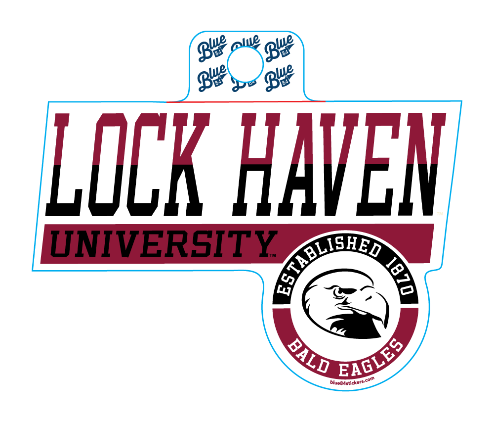 LHU Eagle Head Sticker