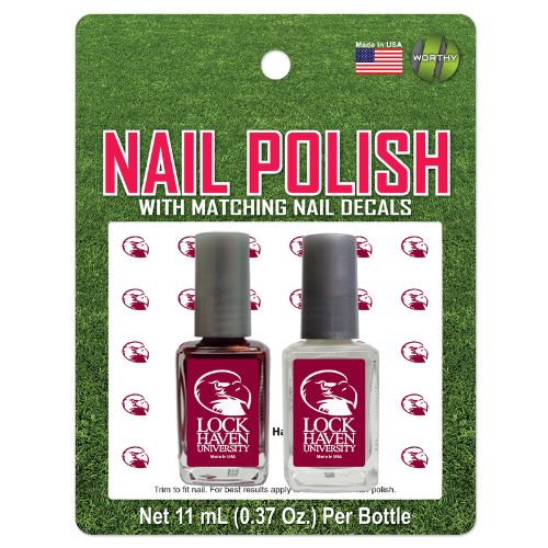 LHU Nail Polish and Decals