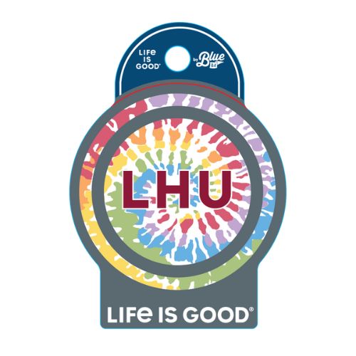 LHU Tie Dye Sticker