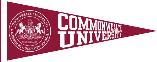 Lock Haven Commonwealth Pennant with Seal