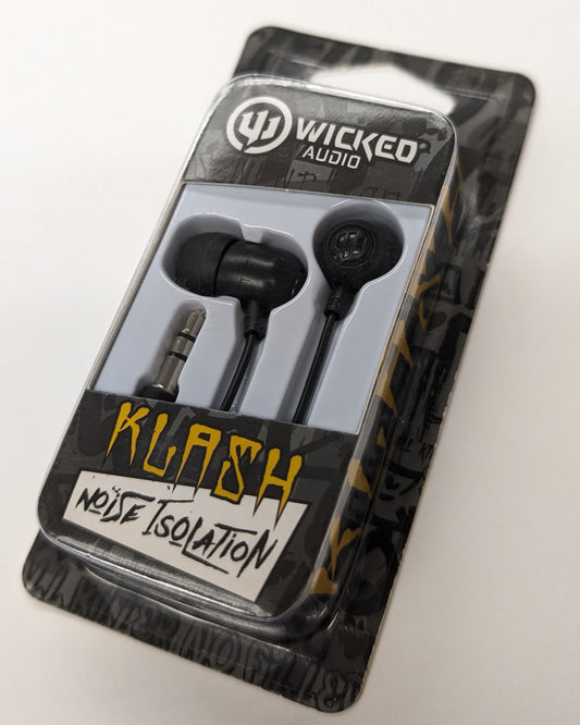 Wicked Audio Klash Earbuds - Black