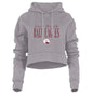 Ladies Cropped Hooded Sweatshirt