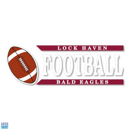 LHU Football Decal