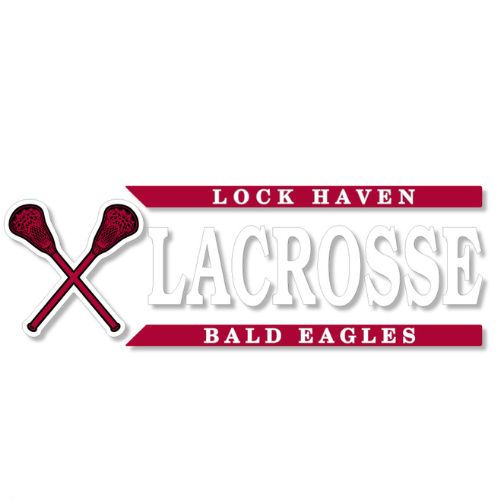Lock Haven Bald Eagles Lacrosse Decal