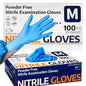 100pk Nitrile Exam Gloves