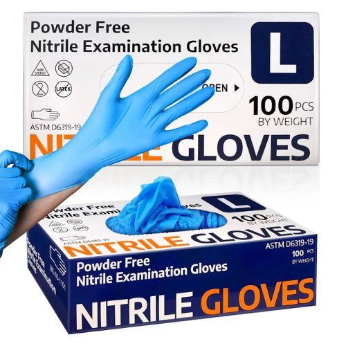 100pk Nitrile Exam Gloves