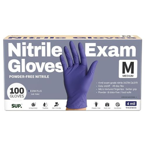 100 Count Nitrile Gloves