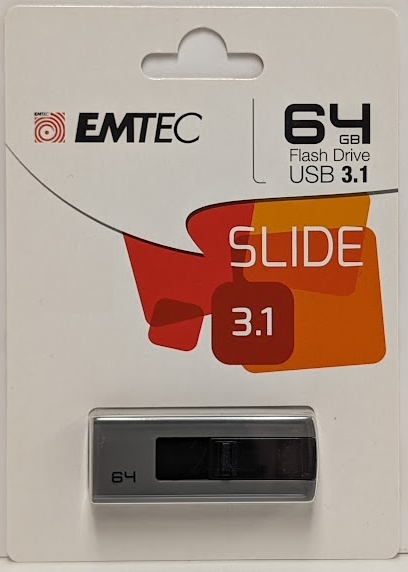 64GB USB 3.1 Flash Drive Slide